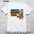 Crazy Hispanic Fan Victor Wembanyama Spurs Basketball Art T Shirt