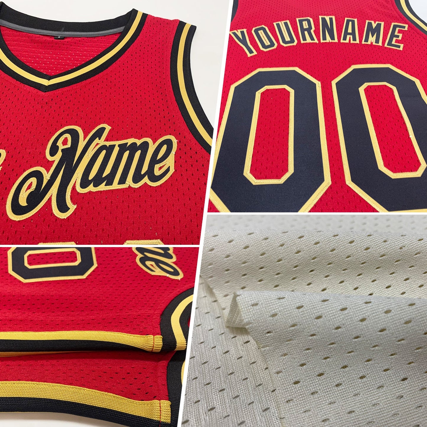 Custom Cream Red-Royal Authentic Throwback Basketball Jersey T-Shirts, Hoodie, Sweatshirt | WearSparks.com (Image 2)