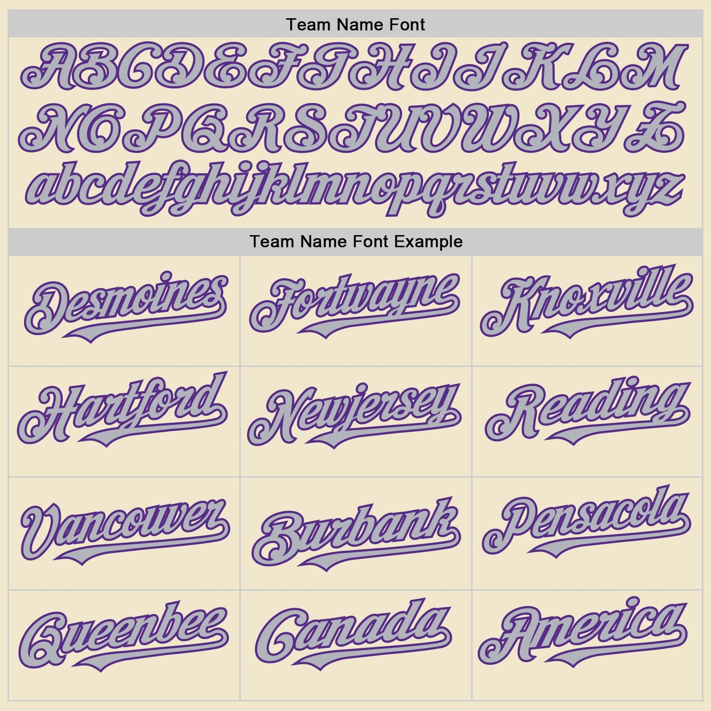 Custom Cream Purple-Gray Mesh Authentic Throwback Baseball Jersey