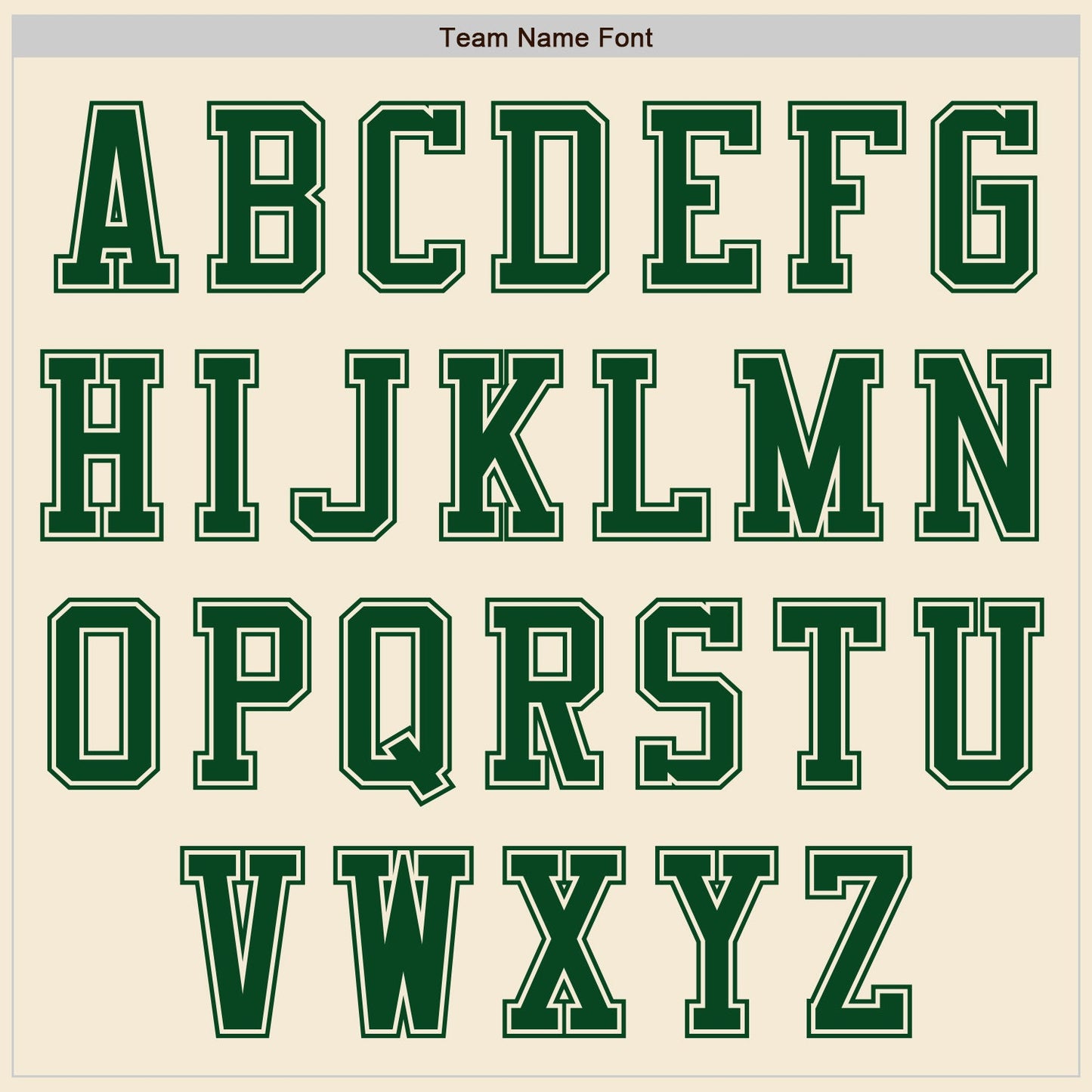 Custom Cream Green Authentic Baseball Jersey