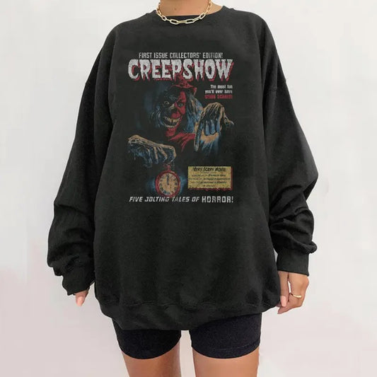 Creepshow, stephen king, george romero Sweatshirt, Halloween movies shirt Sweaters Womenswear Hoodie
