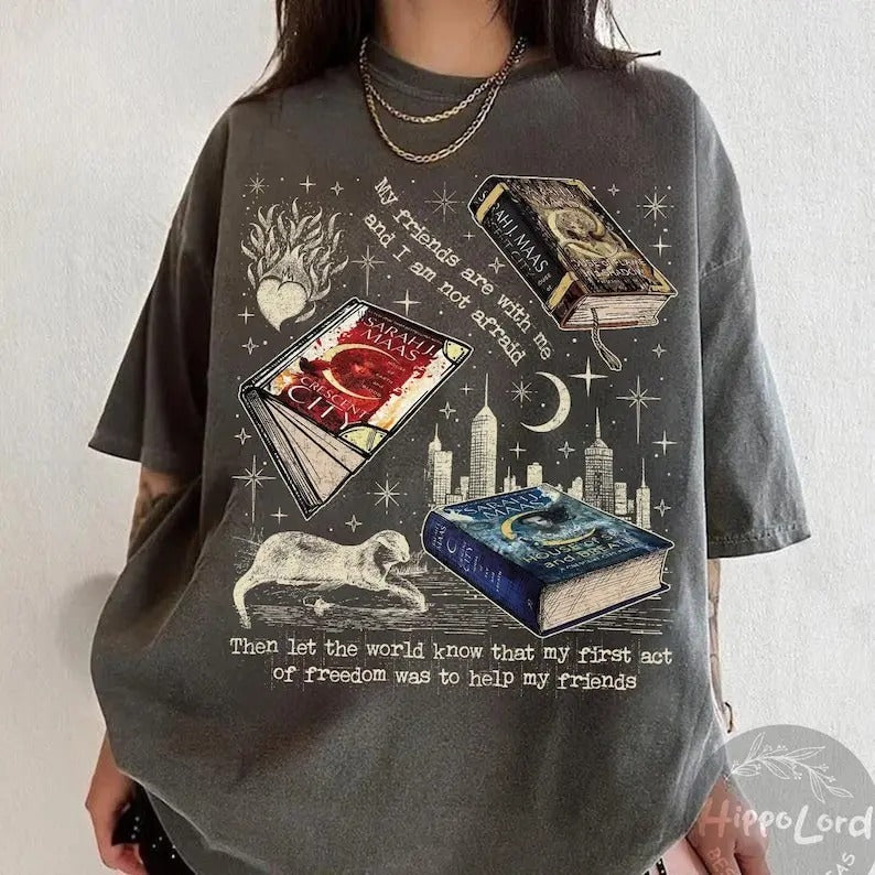 Crescent City Shirt, Lunathion Light It Up T-Shirts, SJM Fan Shirt, SJM Merch, Lunathion Crescent City Sweatshirt, Gift...