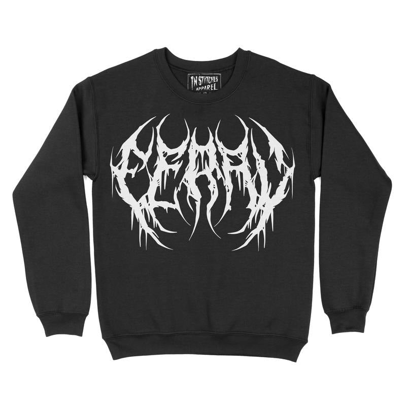 Crewneck Sweatshirt - Feral Metal Font
