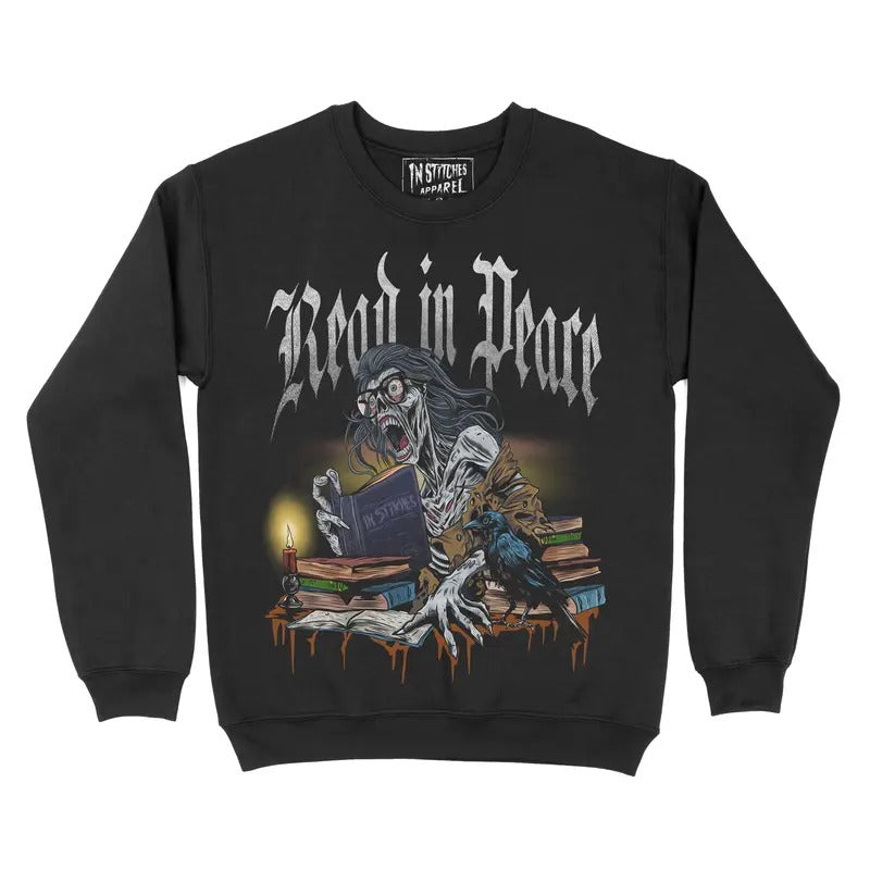 Crewneck Sweatshirt - Read In Peace