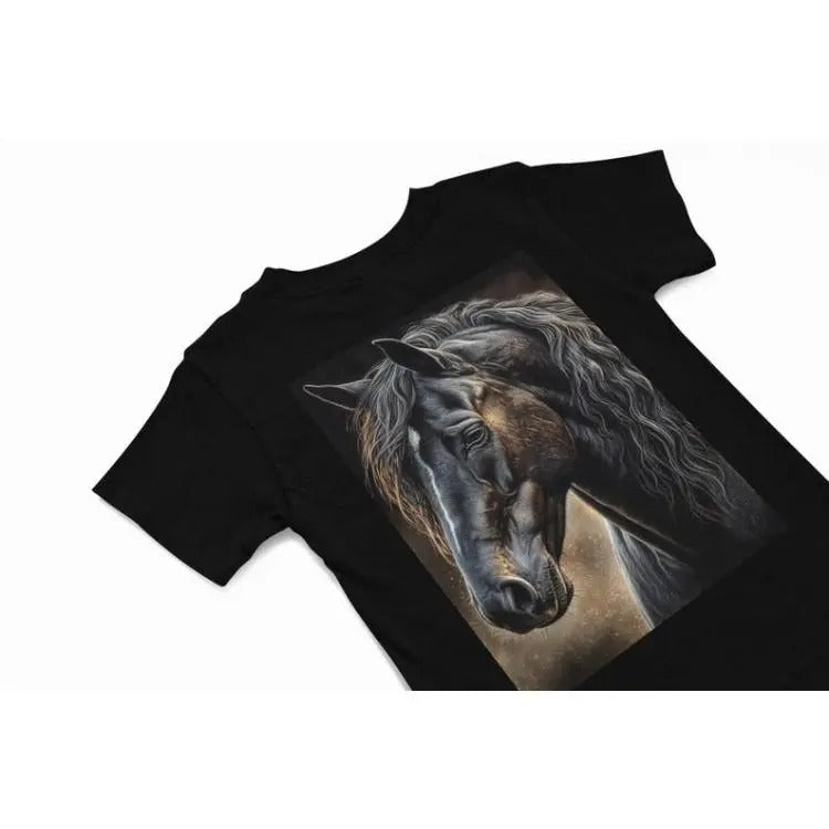 Criollo Horse T-Shirt, Horse breed tee, Equus caballus t shirt, Equestrian t shirt, Horse lover gift, wild Horse Tee, Horse riders gift Made in USA