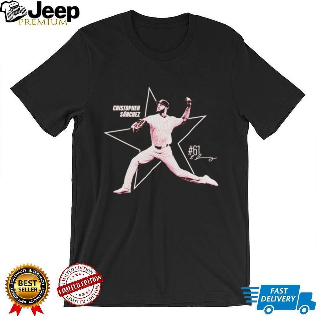 Cristopher Sánchez Philadelphia Phillies signature vintage shirt