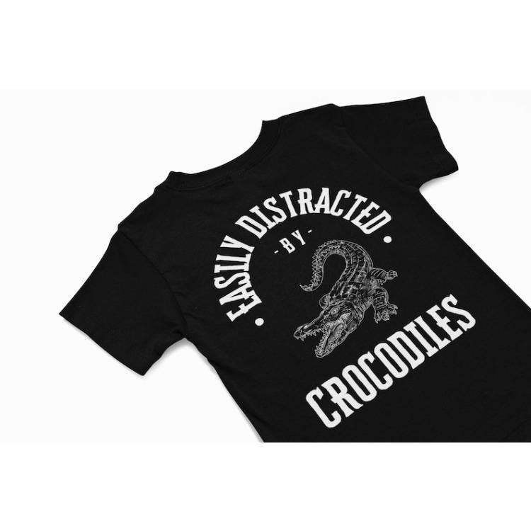 Crocodile t shirt - Reptile T Shirt - Croc Graphics Tee - Crocodile lover Gift - Reptile lover Gift - wildlife tee - aquatic animal t shirt Made in USA