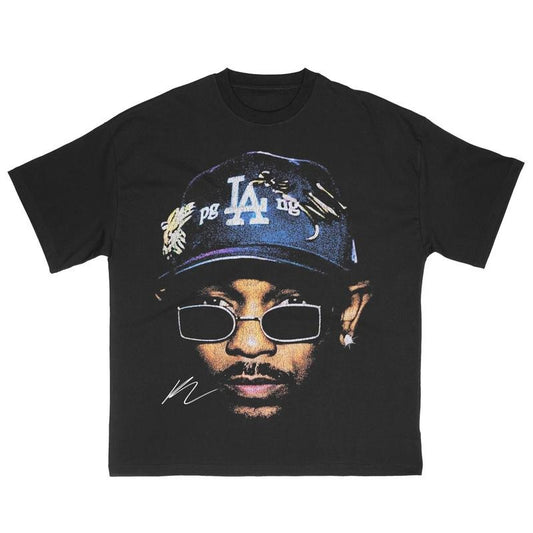 Custom Big Face Shirt 90s Vintage Graphic Tee Hip Hop Merch Men Women Unisex Cotton Menswear Top