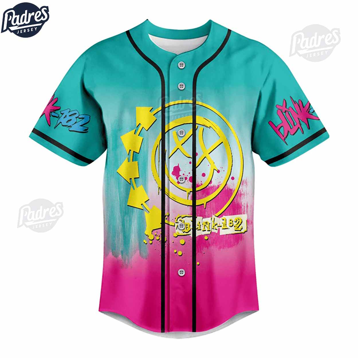 Custom Blink-182 Nobody Likes You When You're 23 Baseball Jersey - Padres Jersey Oasis: Elevate Your Baseball Style Game