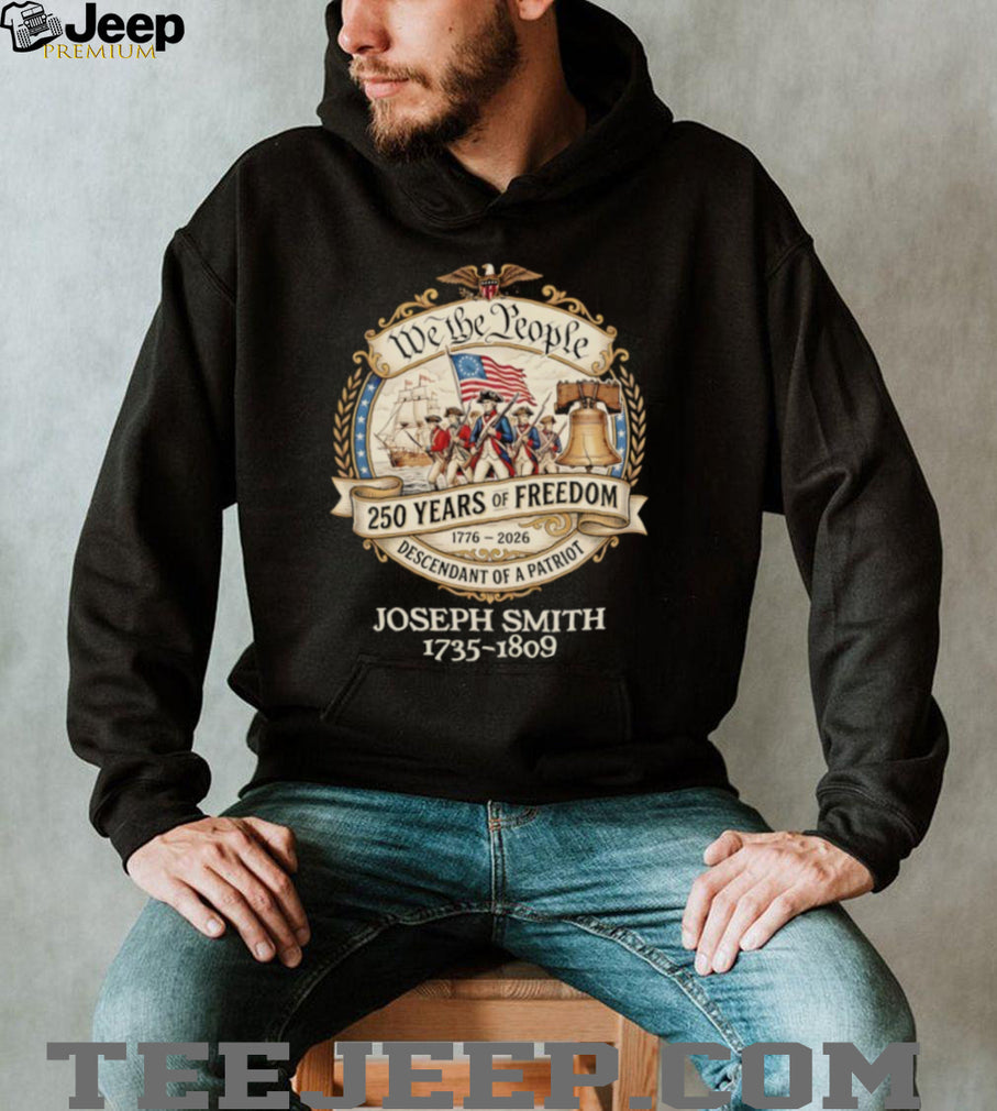 Custom Descendant of a Patriot 250 Years of Freedom 1776 2026 T Shirt