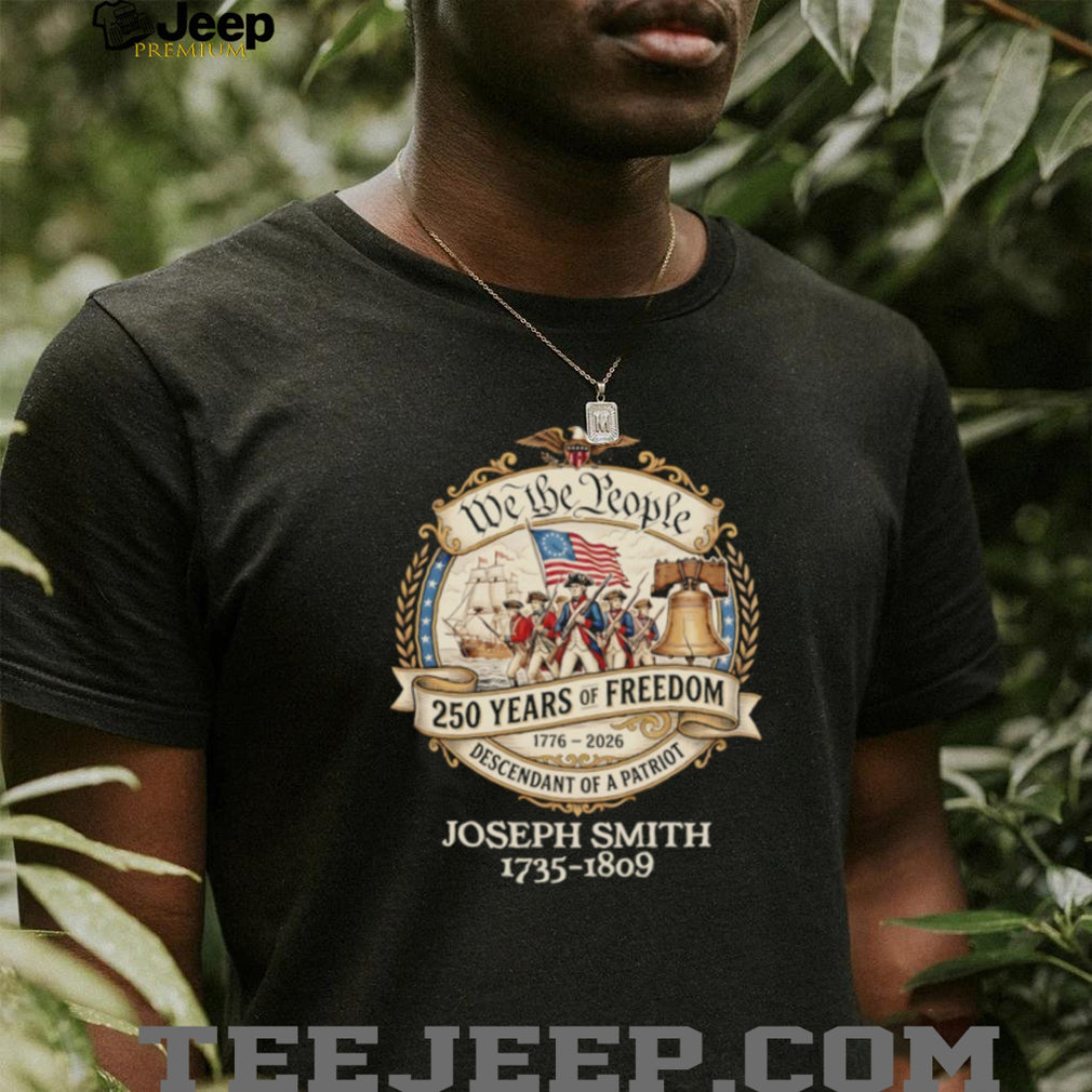 Custom Descendant of a Patriot 250 Years of Freedom 1776 2026 T Shirt
