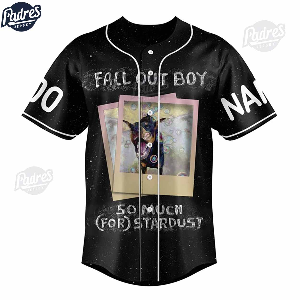 Custom Fall Out Boy So Much For Tour Dust Baseball Jersey - Padres Jersey Oasis: Elevate Your Baseball Style Game