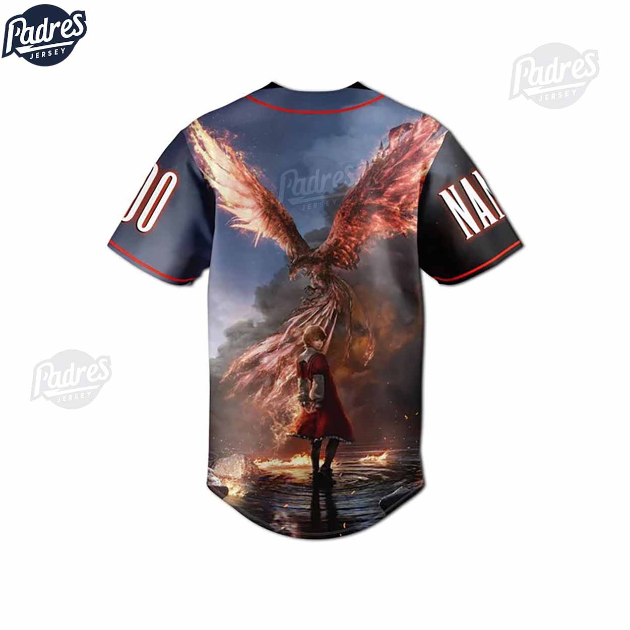 Custom Final Fantasy Baseball Jersey - Padres Jersey Oasis: Elevate Your Baseball Style Game T-Shirts, Hoodie,... (Image 2)