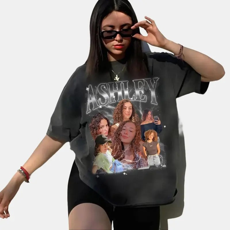 Custom Girlfriend Boyfriend Bootleg Valentine TShirt, Shirt with Face Photo Vintage, Personalized Birthday Gift for Him