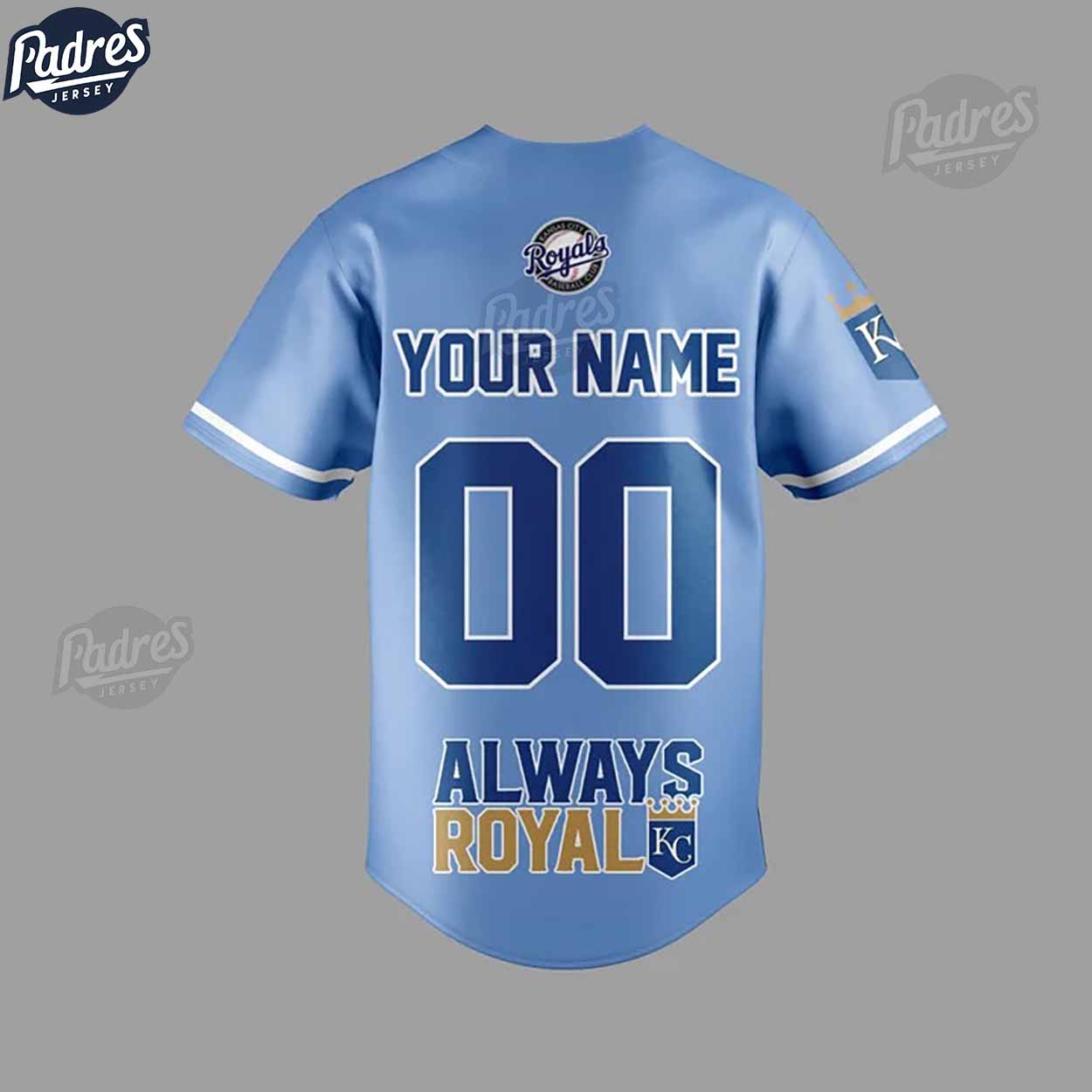 Custom Kansas City Royals Blue Baseball Jersey Gifts - Padres Jersey Oasis: Elevate Your Baseball Style Game