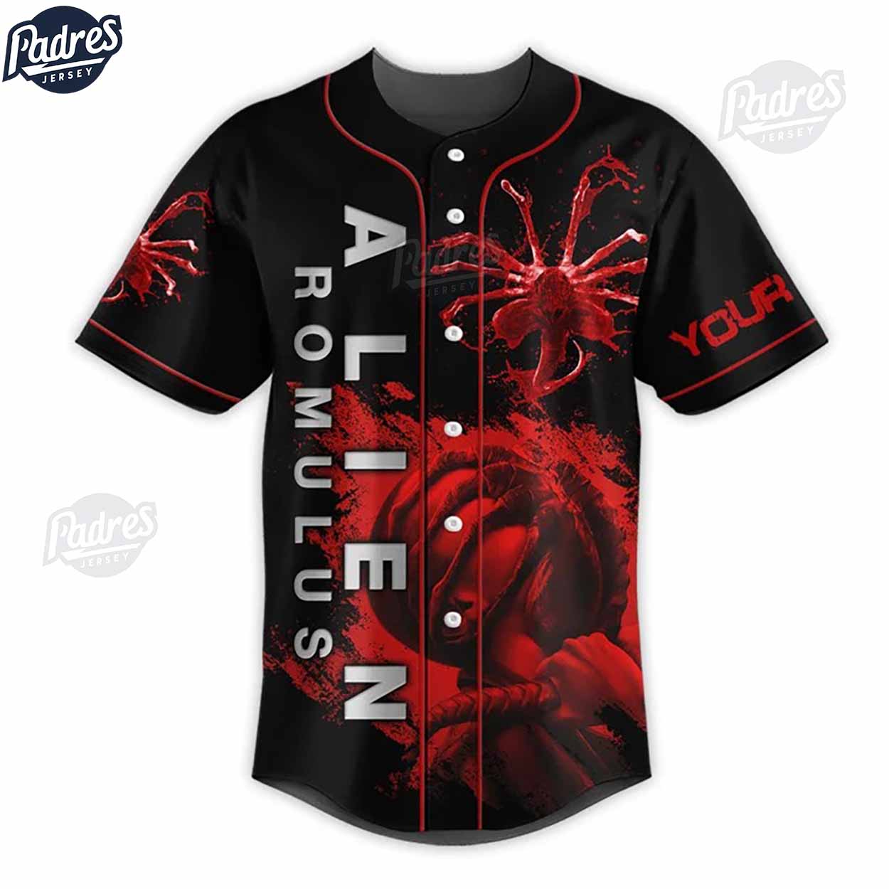 Custom Movie Alien Romulus Baseball Jersey - Padres Jersey Oasis: Elevate Your Baseball Style Game
