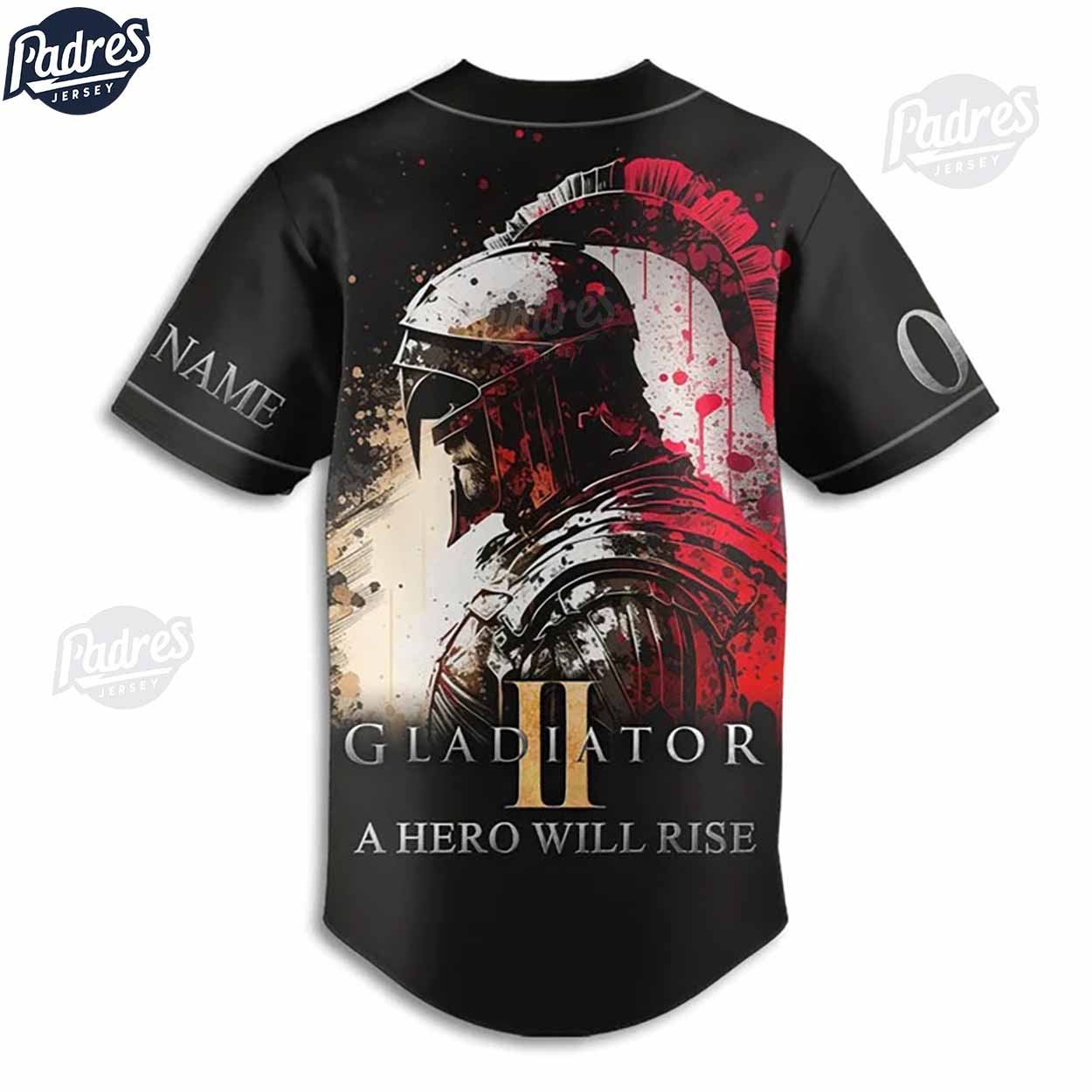 Custom Movie Gladiator Baseball Jersey Style - Padres Jersey Oasis: Elevate Your Baseball Style Game