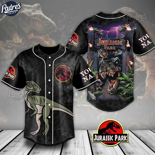 Custom Movie Jurassic Park Baseball Jersey - Padres Jersey Oasis: Elevate Your Baseball Style Game