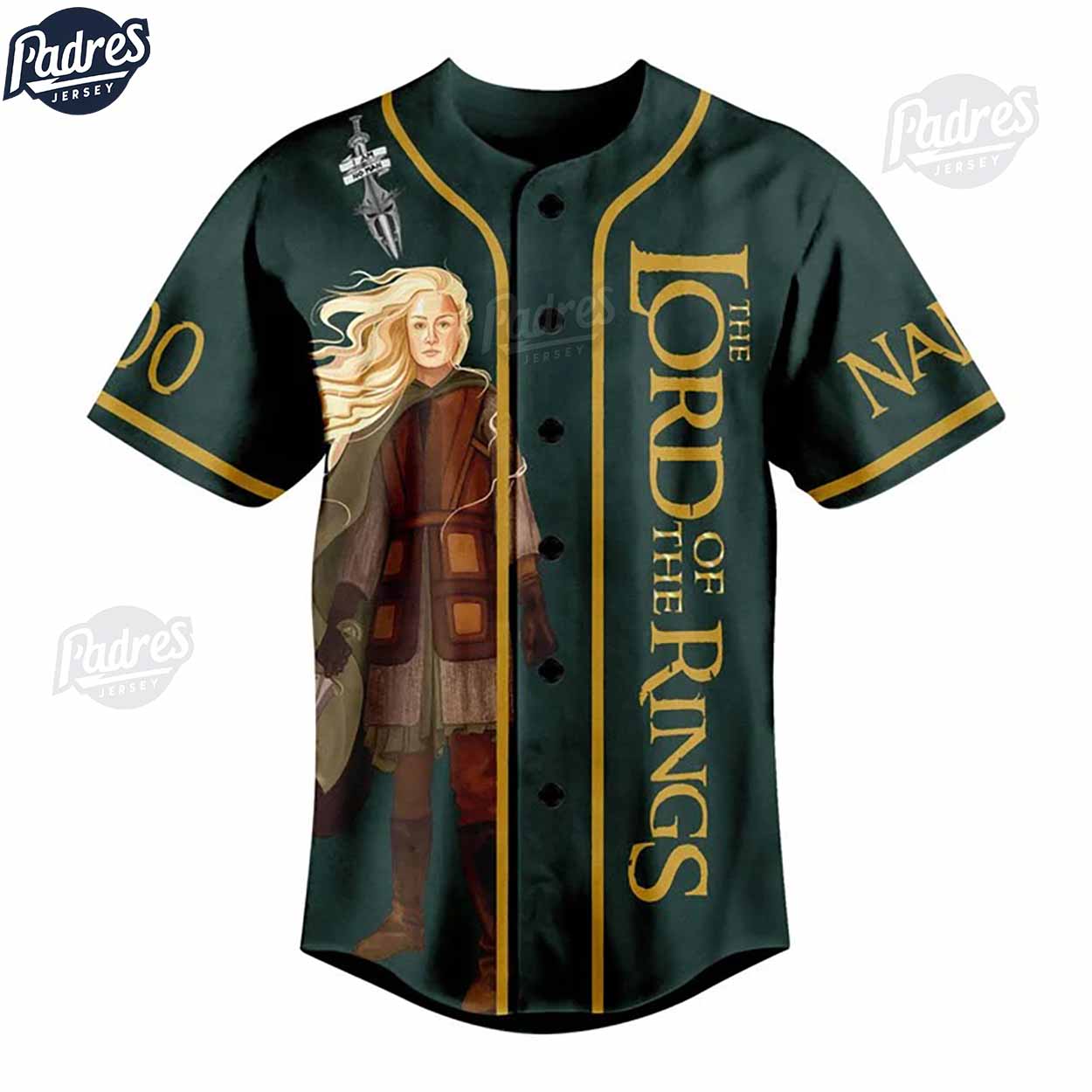 Custom Movie The Lord Of The Rings Baseball Jersey - Padres Jersey Oasis: Elevate Your Baseball Style Game