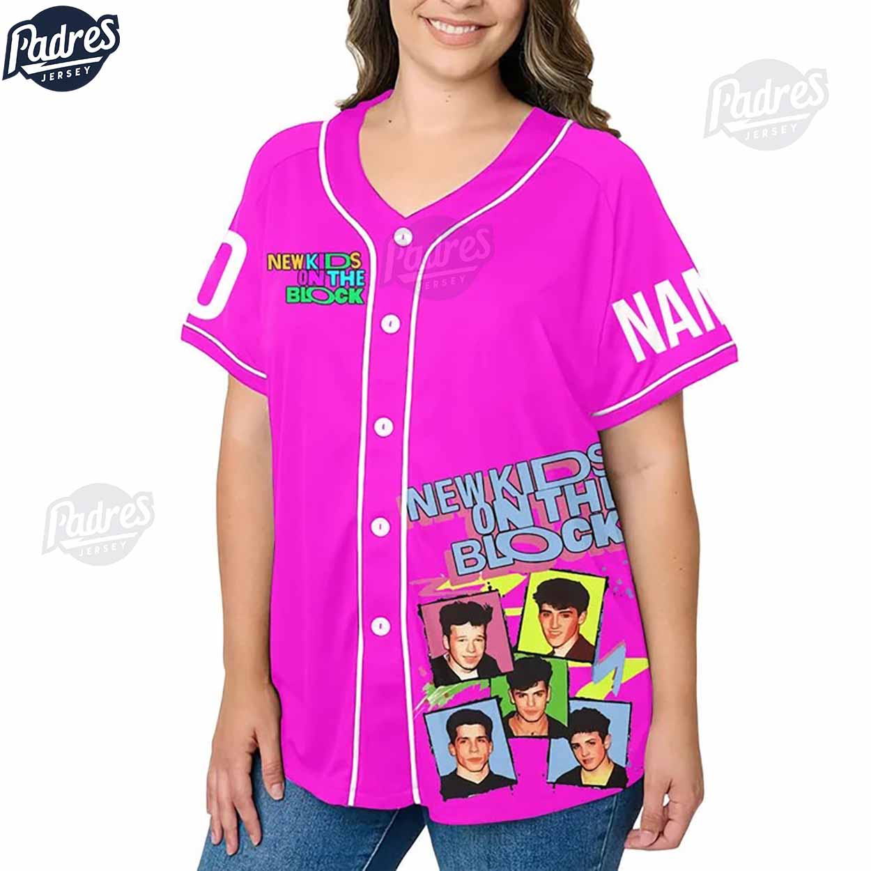 Custom Music Nkotb Girl i'm not old i'm vintage Baseball Jersey Style - Padres Jersey Oasis: Elevate Your Baseball Style Game