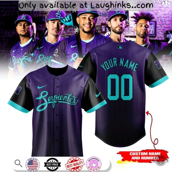 Custom Name Arizona Diamondbacks 2025 City Connect Limited Edition Baseball Jersey Shirt