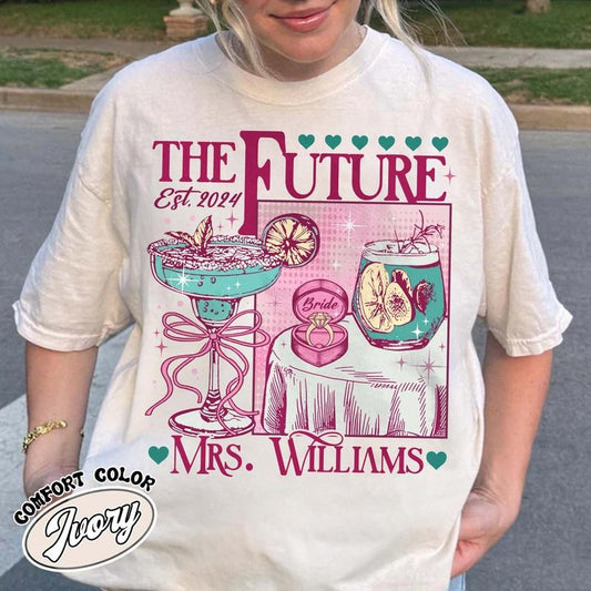 Custom Name Social Club Comfort Colors Shirt, Custom Bachelorette Party Shirt, Luxury Bachelorette Merch, Social Club, Bridal Party Gifts