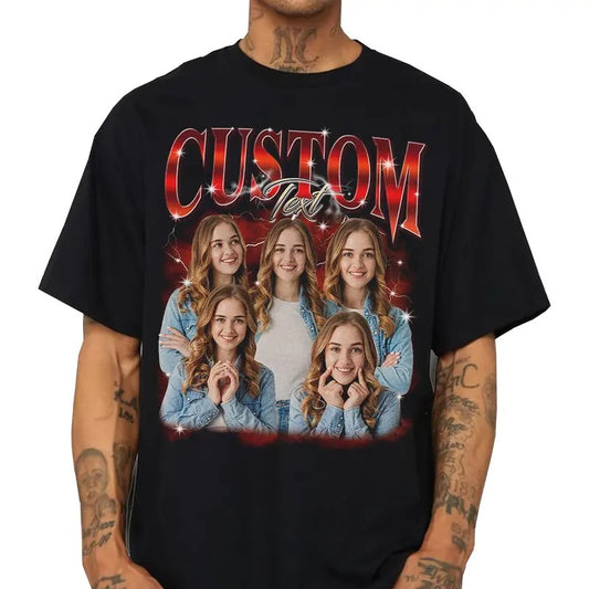 Custom Photos Shirt Menswear Top