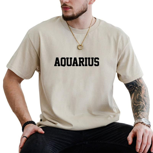 Custom Zodiac Graphic Tee, Zodiac Men Shirt, Astrology Lovers Vintage Shirt, Aries Taurus Gemini Cancer Leo Virgo Libra Scorpio Sagittarius Capricorn Aquarius Pisces Tee, Zodiac Lovers Shirt, Gift For Him, Soft Cotton Fabric Relaxed Fit Style