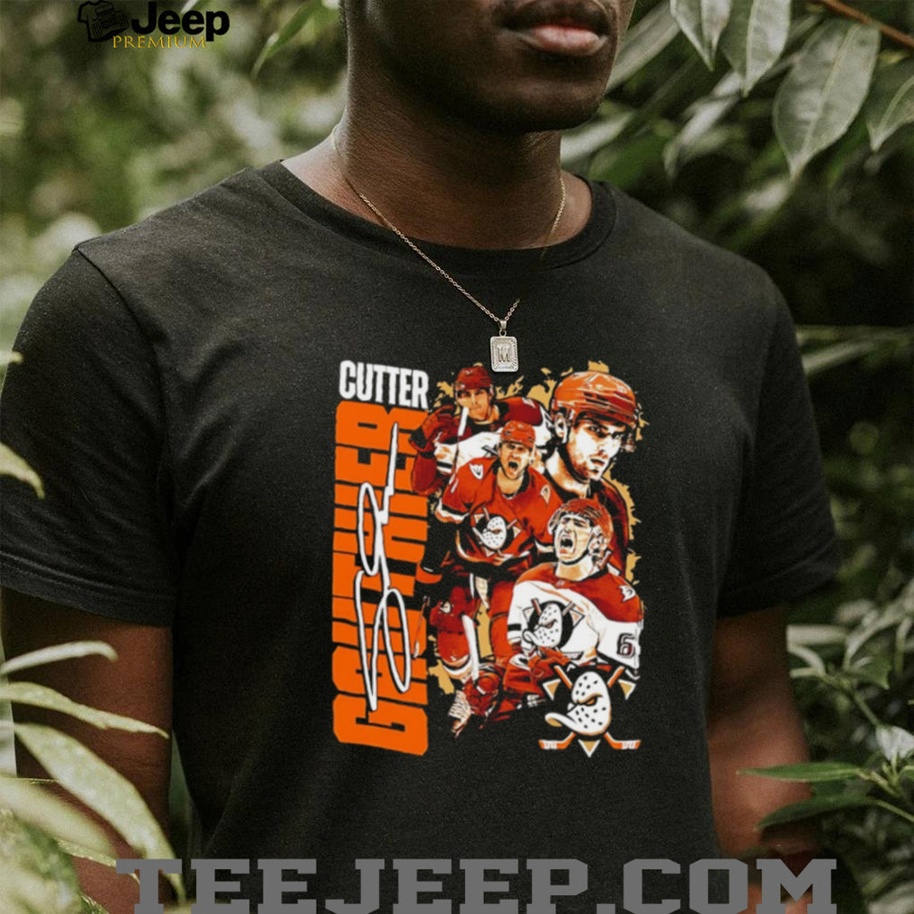 Cutter Gauthier Anaheim Ducks Signature Series NHL Hockey Fan Gear T Shirt