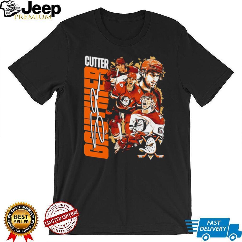 Cutter Gauthier Anaheim Ducks Signature Series NHL Hockey Fan Gear T Shirt