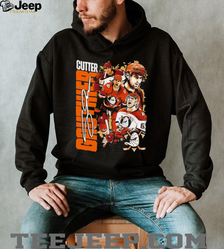 Cutter Gauthier Anaheim Ducks Signature Series NHL Hockey Fan Gear T Shirt