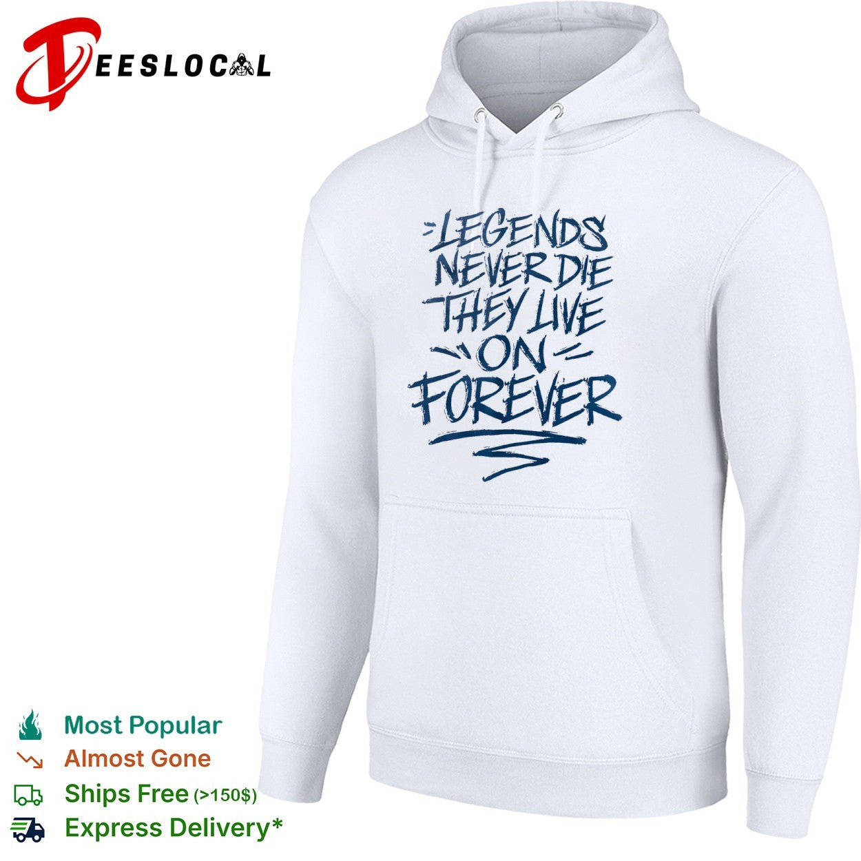 Legends Never Die They Live on Forever shirt