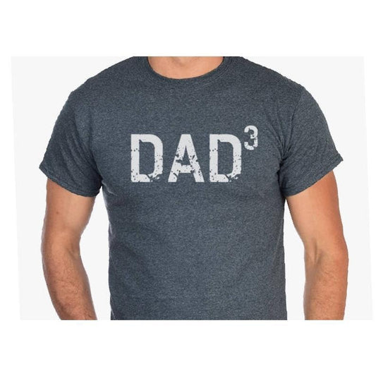 DAD 3 T Shirt- Dad Cubed T-shirt - Dad of 3 - Dad Shirt - Gift for husband - Gift for him Hoodie, T-shirt and sweater