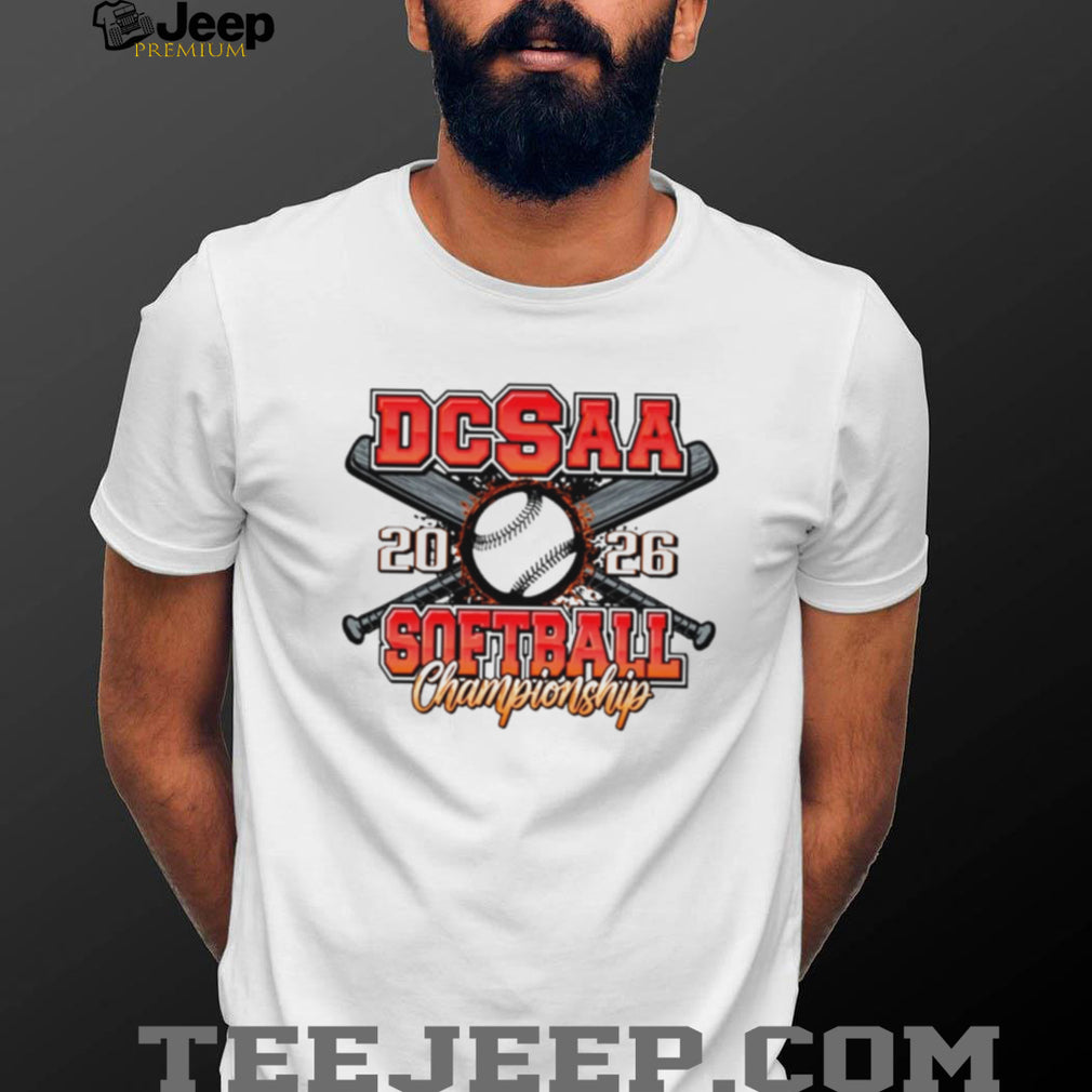 DCSAA Softball Championship 2026 Tournament Event Official Style Vintage Retro Men Women Fans T Shirt