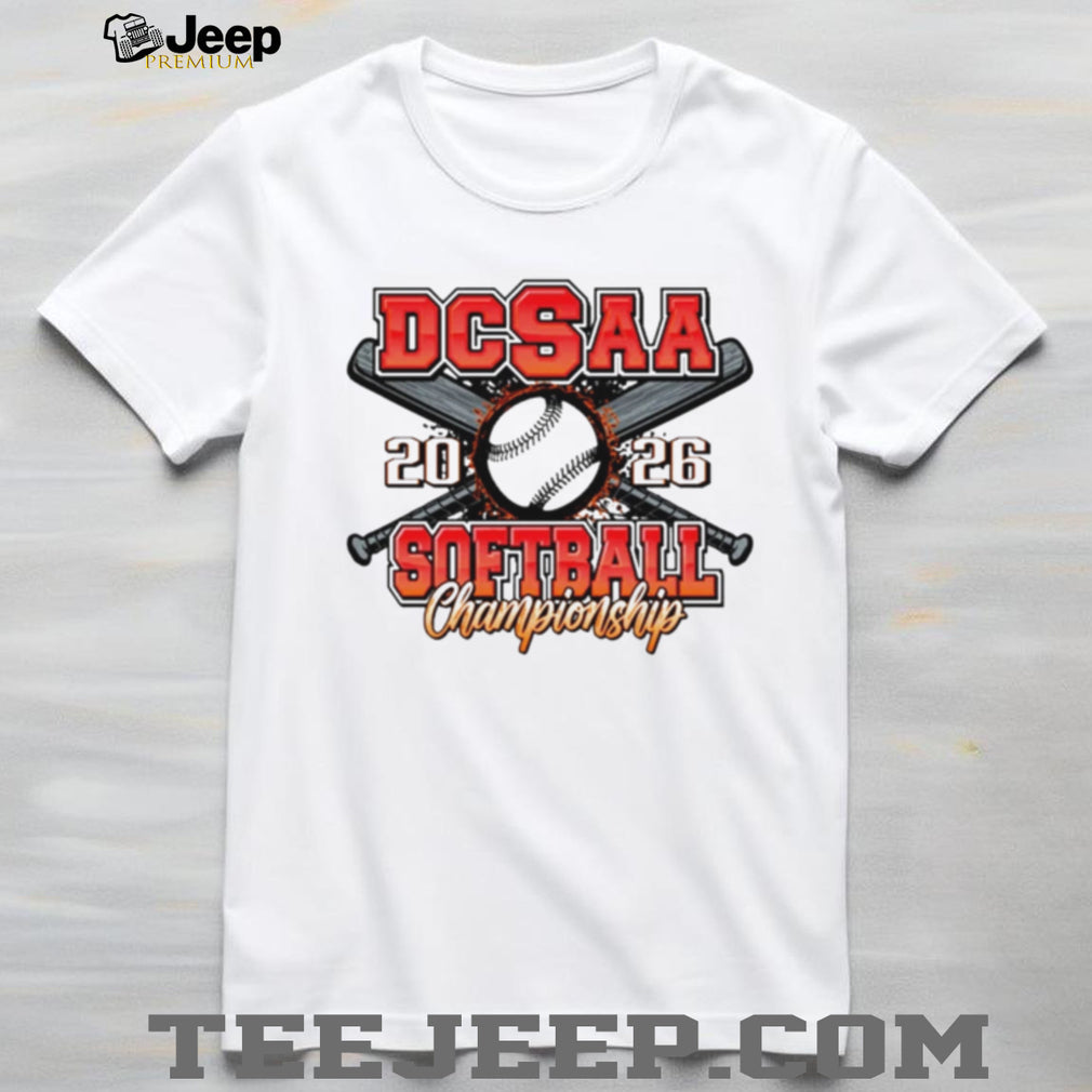 DCSAA Softball Championship 2026 Tournament Event Official Style Vintage Retro Men Women Fans T Shirt