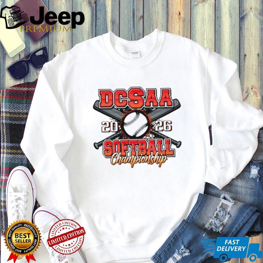 DCSAA Softball Championship 2026 Tournament Event Official Style Vintage Retro Men Women Fans T Shirt