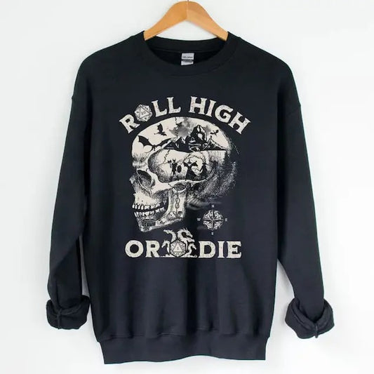 DND SWEATSHIRT, Dungeons and Dragons sweatshirt, D&D sweater, Dnd sweatshirt men, Dungeon Master sweatshirt, Dm Sweatshirtstyle{n002}2