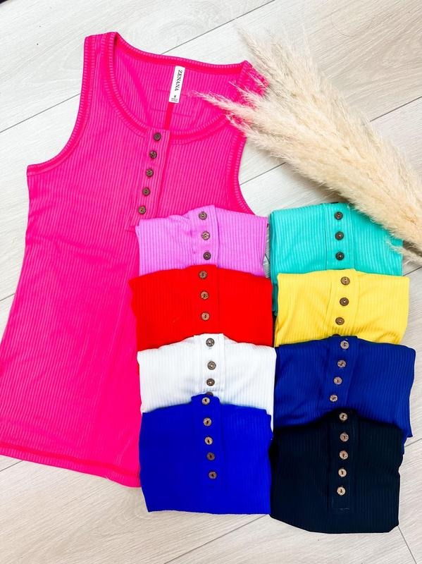 DOORBUSTER - Keep It Simple Ribbed Tank Top T-Shirts, Hoodie, Sweatshirt | WearSparks.com