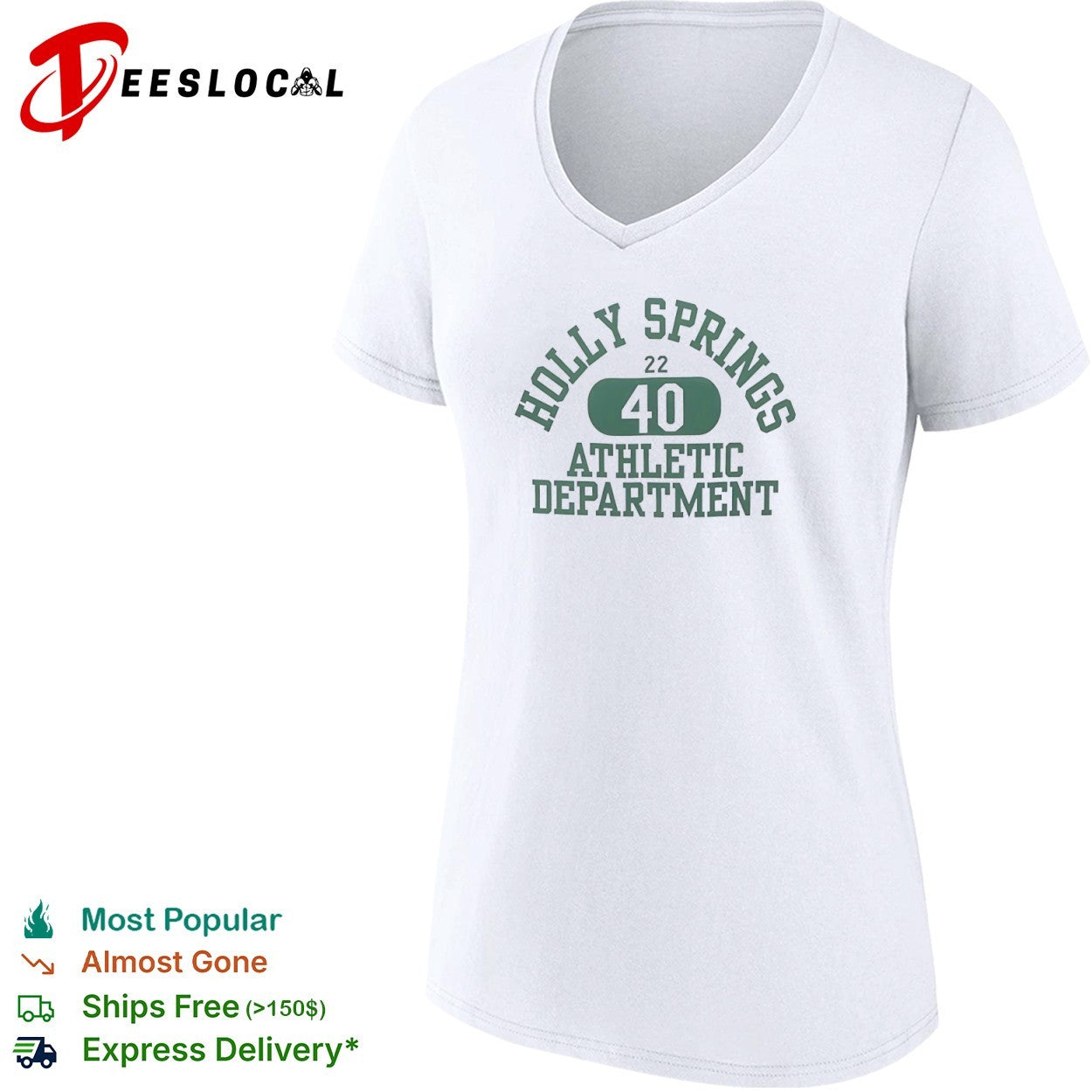 Holly Springs 40 Athletic Department Varsity shirt