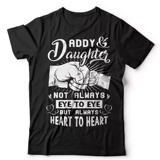 Dad Daughter Mens T-shirt Fathers day Gift Mens Shirt Dad of Daughter Tee Shirt Menswear Top