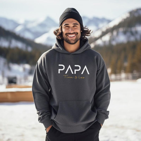 Dad Hoodie Personalized with Name, Father T-Shirt Gift, Expecting Dad Announcement, Father's Day Gift, Cool Dad Sweatshirt, Best Dad Ever