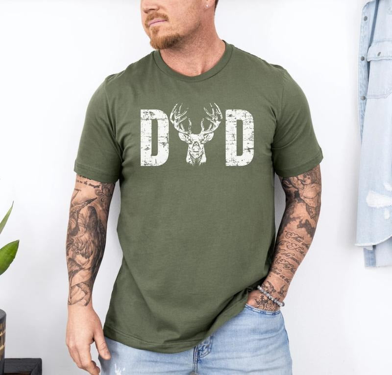 Dad Hunting T-Shirt, Deer Hunting Sweatshirt, Hunting Dad Tee Shirt, Daddy Sweater, Cool Dad Shirt, Gift For Father's Day