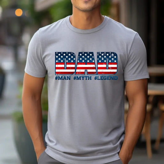Dad Man Myth Legend Tee Shirt Father's Day  sweater and hoodie