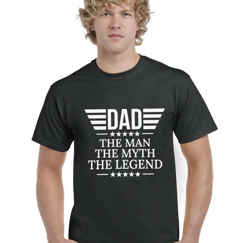 Dad The Man The Myth The Legend Adults T-shirt Men Daddy Father Tee Top  sweater and hoodie