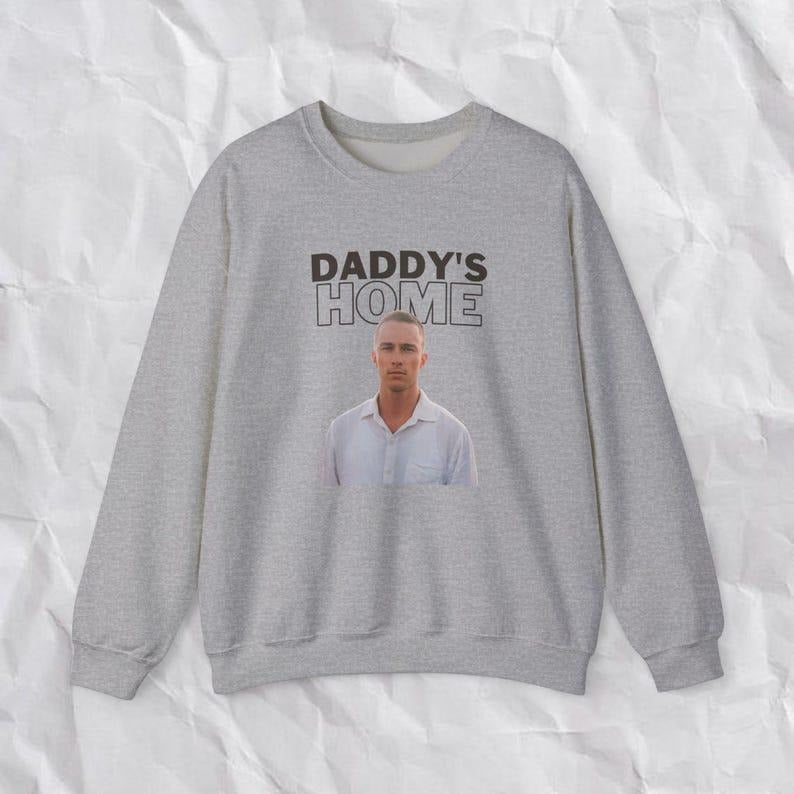 Daddy's Home Rafe Cameron Sweatshirt Drew Starkey Outer Banks OBX Merch Minimalist Trendy Summer Cozy Beachy Fan...