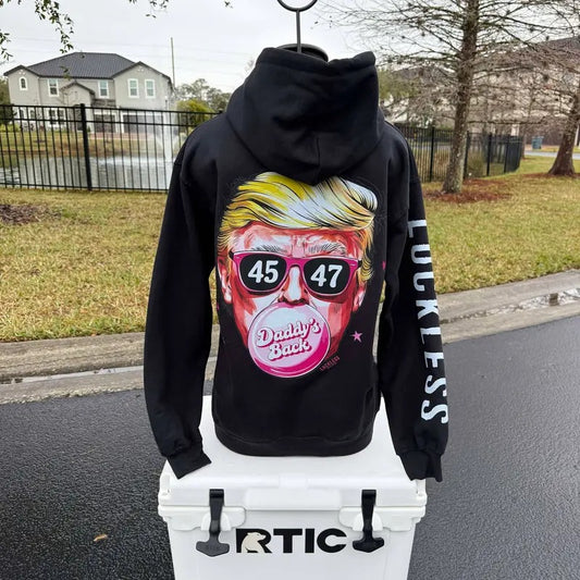 Daddys Back Bubblegum Hoodie