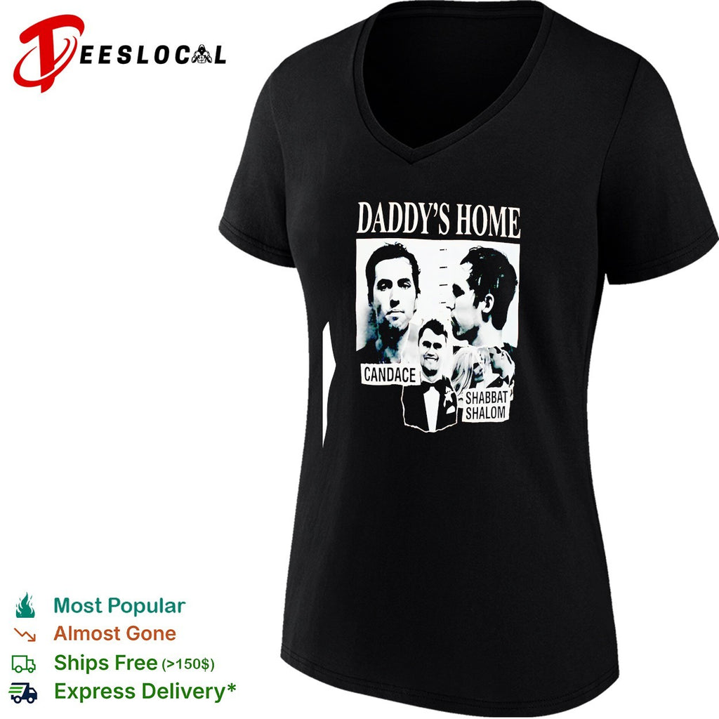 Daddy’s home Candace Shabbat Shalom mugshot collage shirt