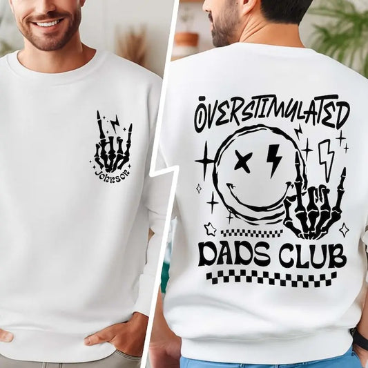 Dads Club Shirt, Personalized Father Shirt, Father's Day Gift, Cool Dad Shirt, Funny Dad Gift, New Dad Shirt, Dad Shirt, Dad Gift Idea Hoodie, T-shirt and sweater 2 sides, Gifts for dad, grandpa