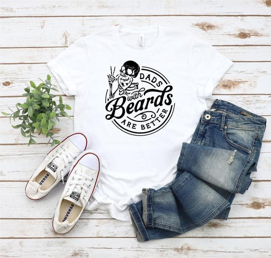 Dads With Beards Shirt Best Dad Shirt Father Shirt Father's Day Shirt Funny Dad Shirt Funny Fathers Day Shirt Family Shirt TK43GN