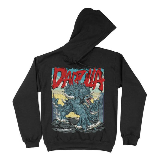 Dadzilla - Premium Fleece Hoodie, Super Soft Hoodie, Monster Hoodie Pull Over